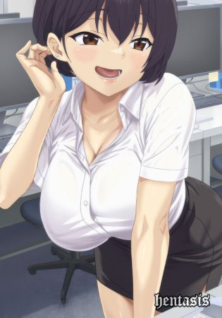 Akogare no Onna Joushi ga, Aibeya Shucchou no Tonari no Bed de Zetsurin Otoko ni Netorarete Iru / Начальница, которая мне нравится, была уведена мужчиной с невероятной выносливостью на соседней кровати во время совместной командировки (2025г.)